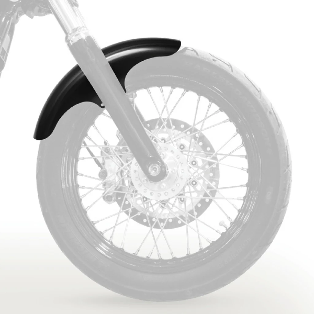 19" Tire Hugger Front Fender for Harley-Davidson® Sportster, FXR and Dyna - Image 9