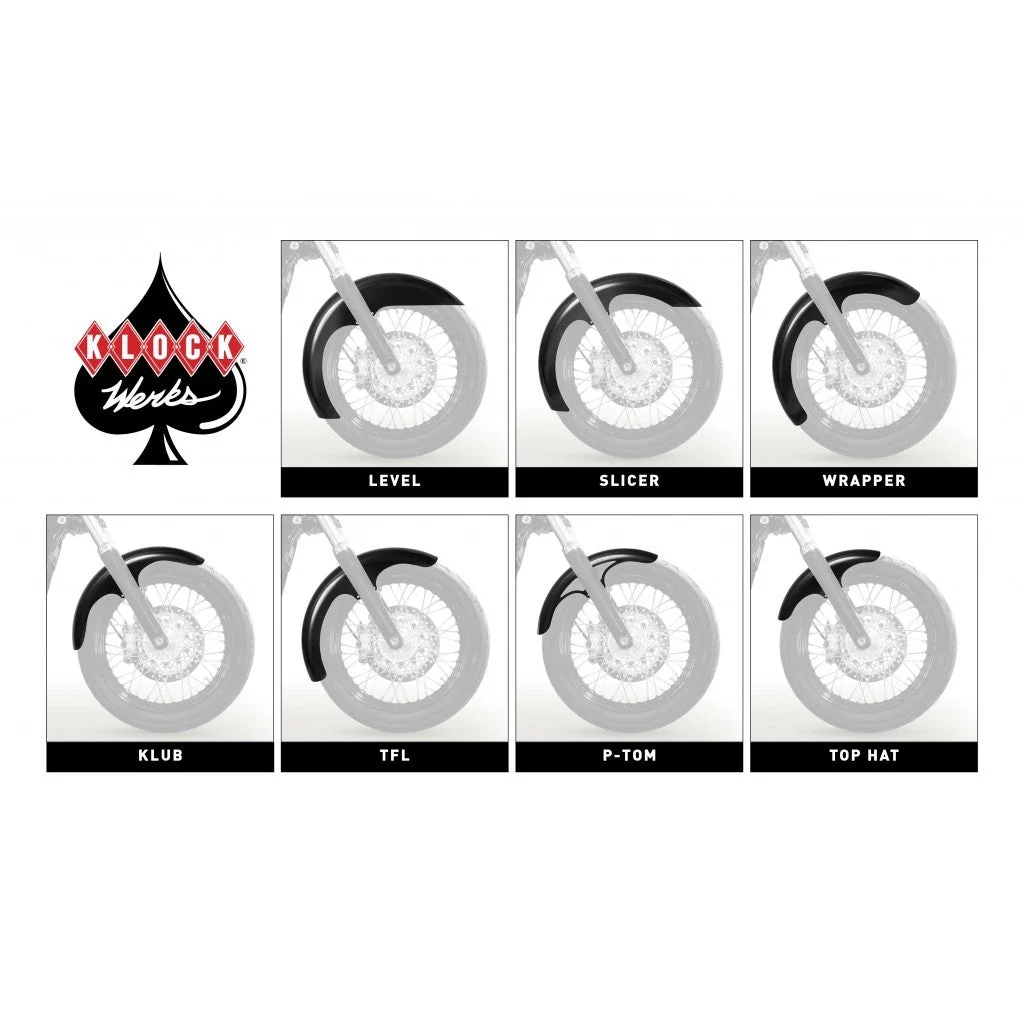 19” Tire Hugger Front Fender Fit Kit For Harley-Davidson® 2018-2023 Softail Low Rider - Image 3