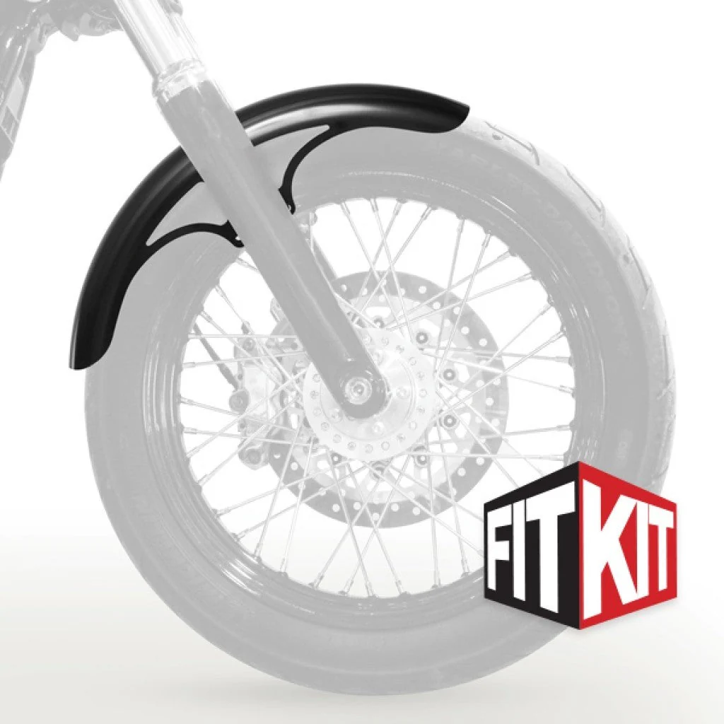 19” Tire Hugger Front Fender Fit Kit For Harley-Davidson® 2018-2023 Softail Low Rider - Image 6