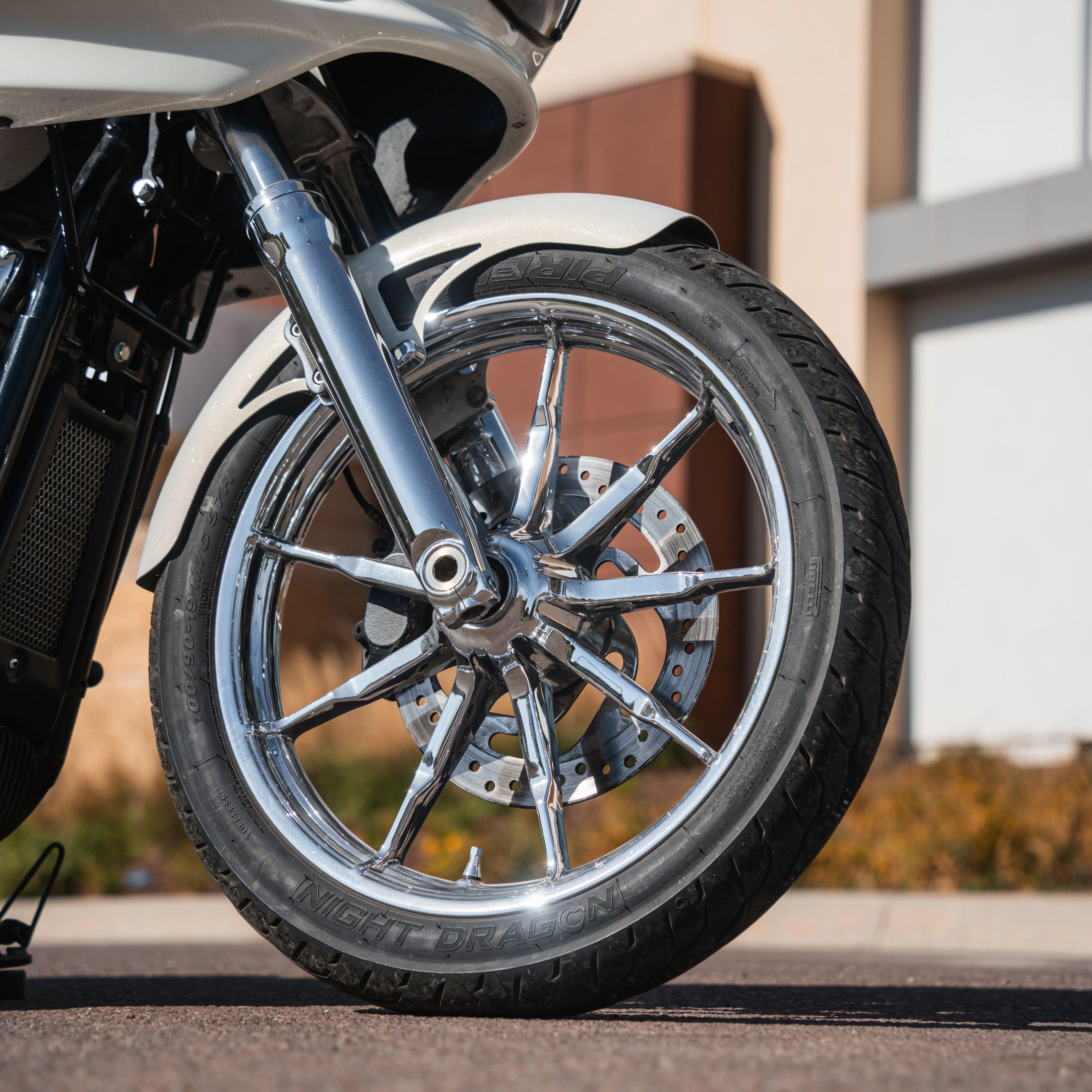 19” Tire Hugger Front Fender Fit Kit For Harley-Davidson® 2018-2023 Softail Low Rider - Image 8