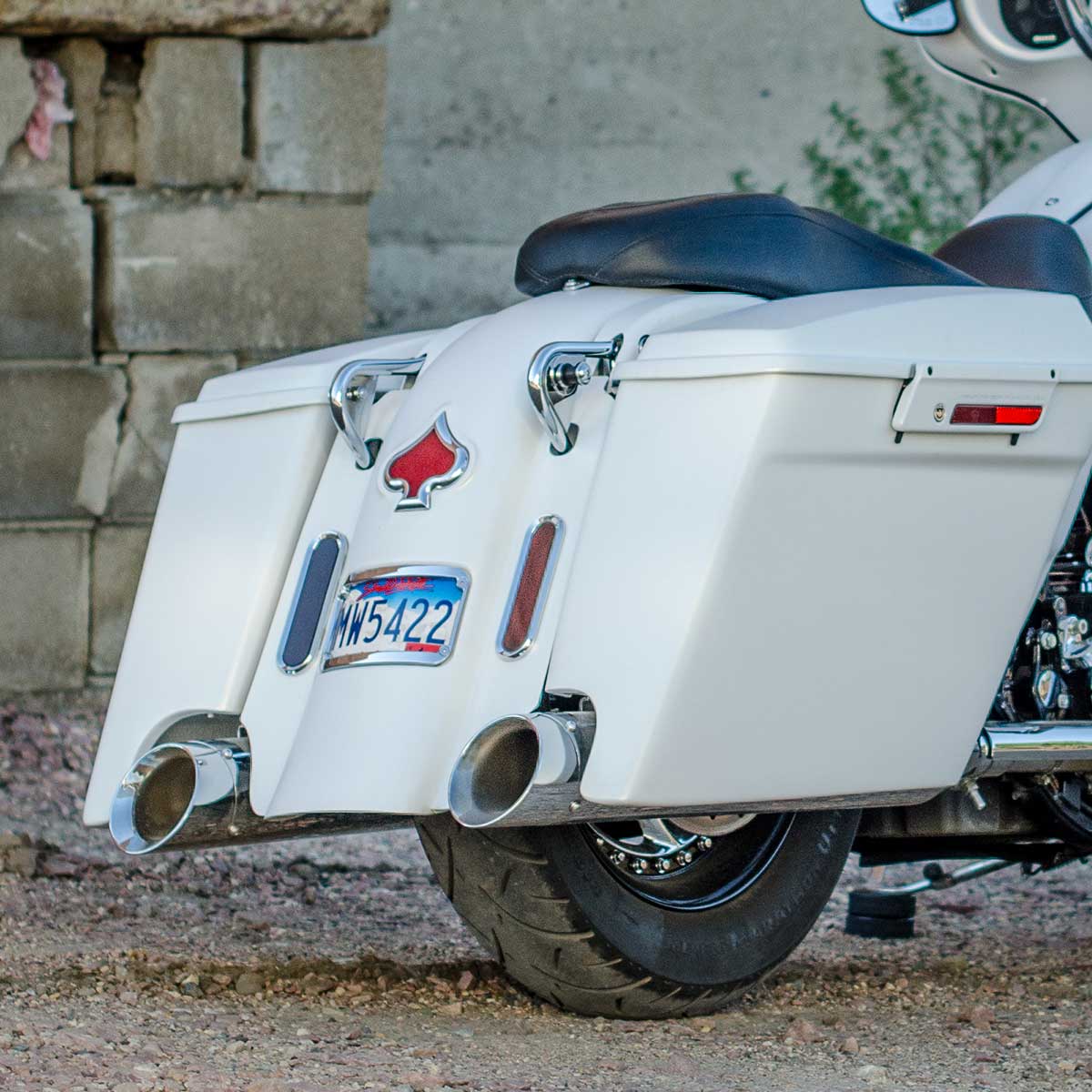 Benchmark Rear Fender for H-D® 1997-2008 Street Glide (FLH), Road Glide (FLTR) and Road King (FLHR) - Image 8