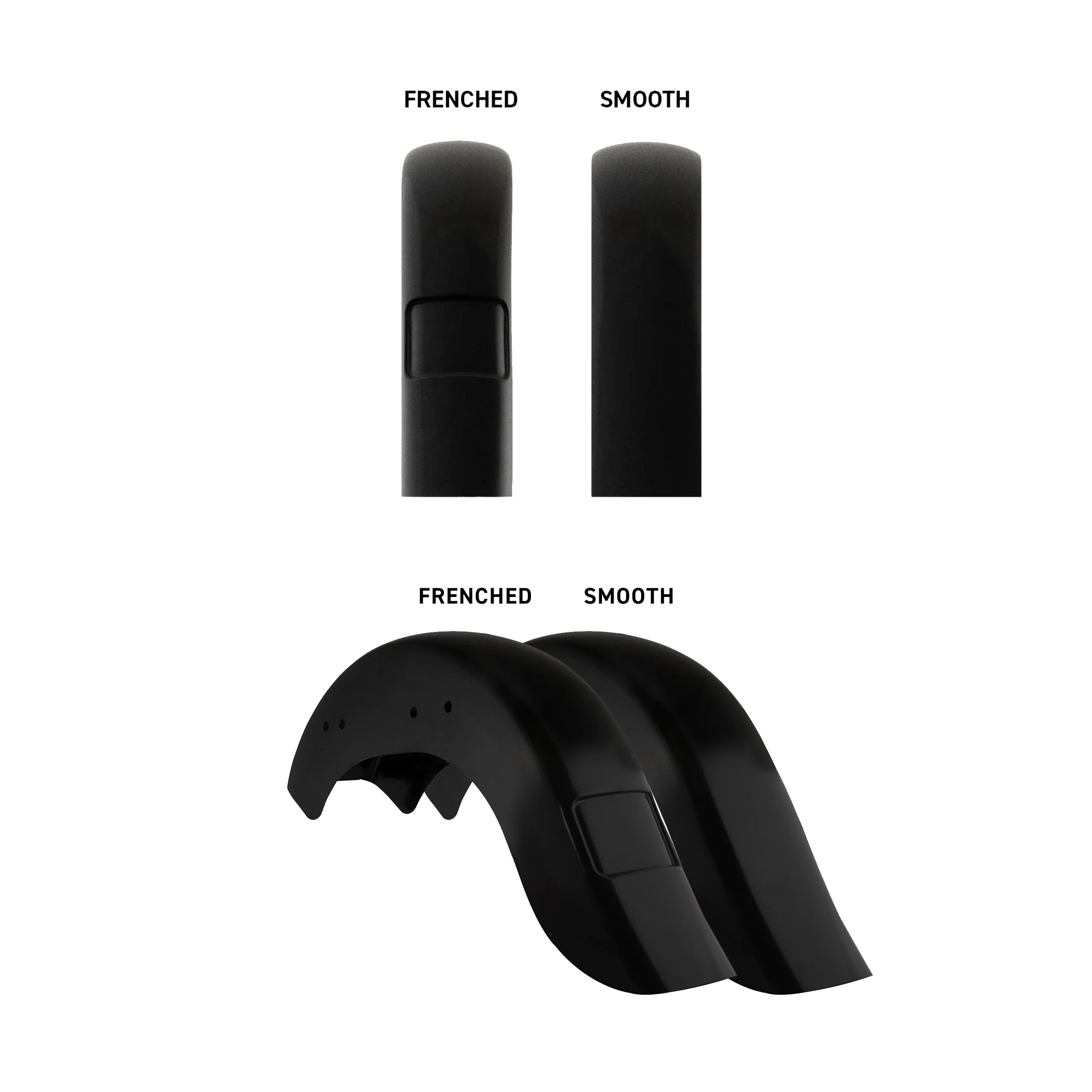 Benchmark Rear Fender Fit Kit for Harley-Davidson® 2018-2026 Softail (FLDE, FLHC, FLI) - Image 3