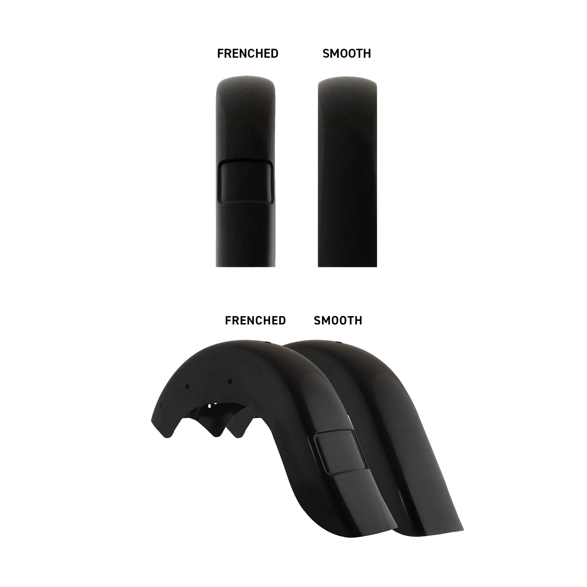 Benchmark Rear Fender Fit Kit for Harley-Davidson® 2018-2026 Softail Slim, Standard and Street Bob - Image 3
