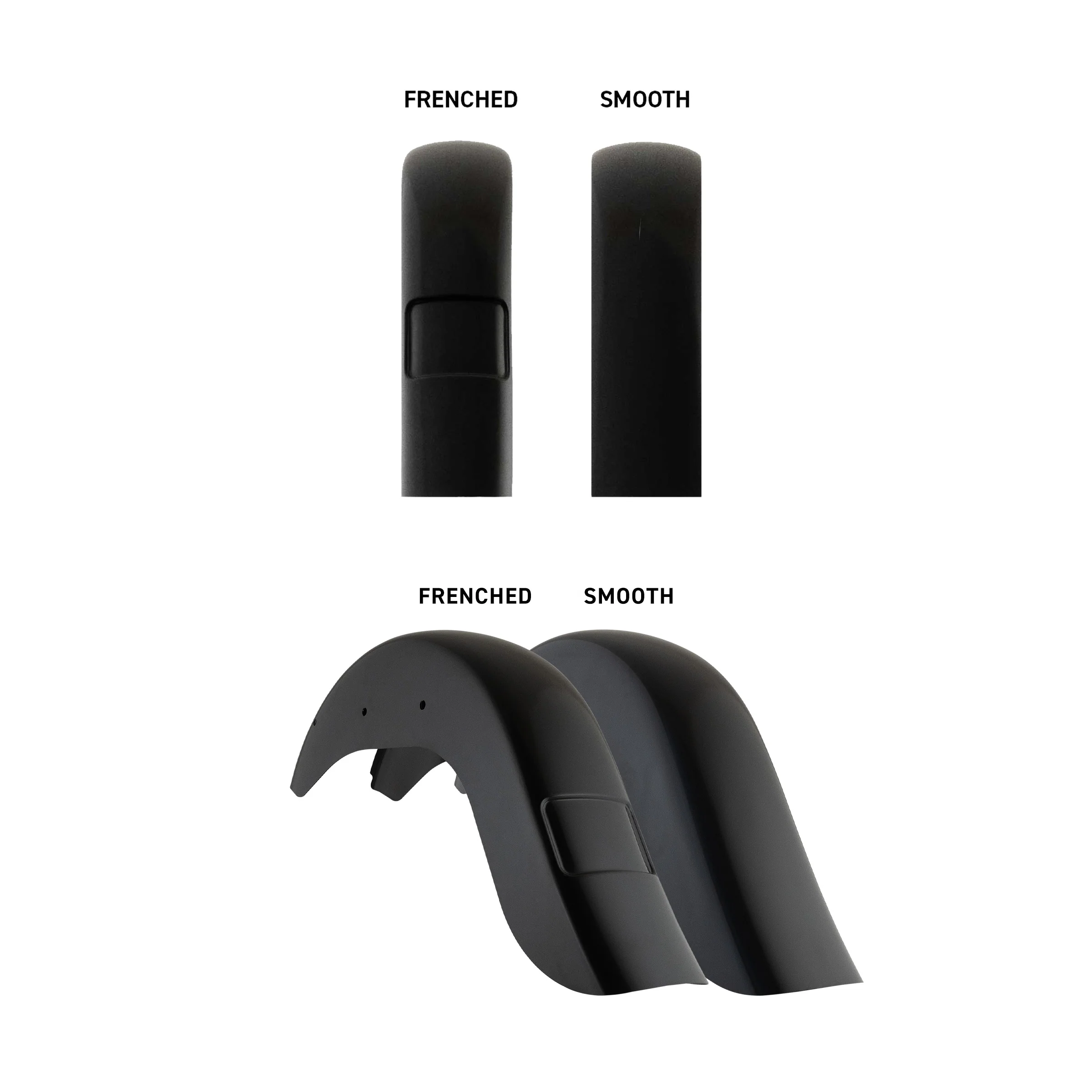 Benchmark Rear Fender for Harley-Davidson® 2012-2017 Softail Slim - Image 3