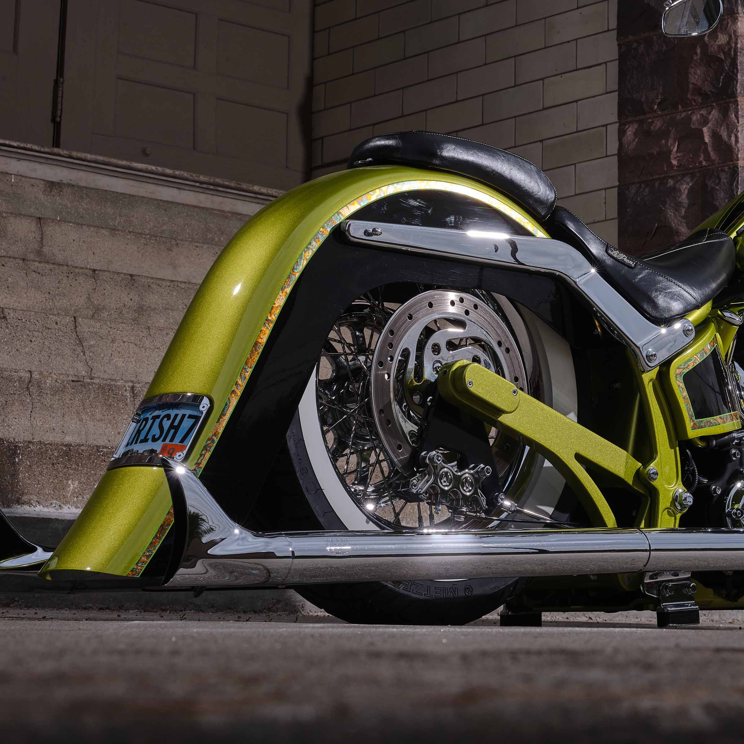 Benchmark Rear Fender for Harley-Davidson® 2000-2017 Softail - Image 15