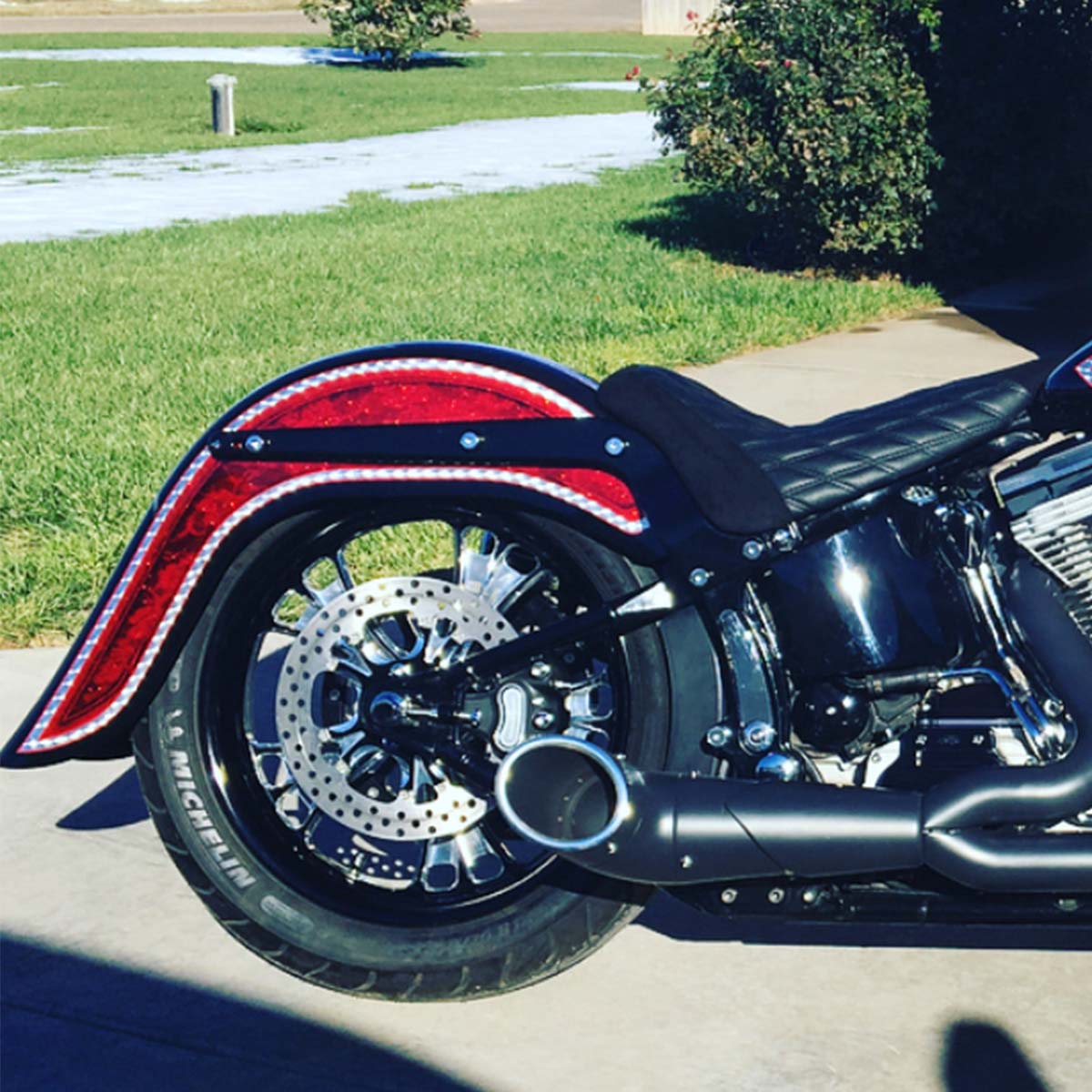 Benchmark Rear Fender for Harley-Davidson® 2000-2017 Softail - Image 6