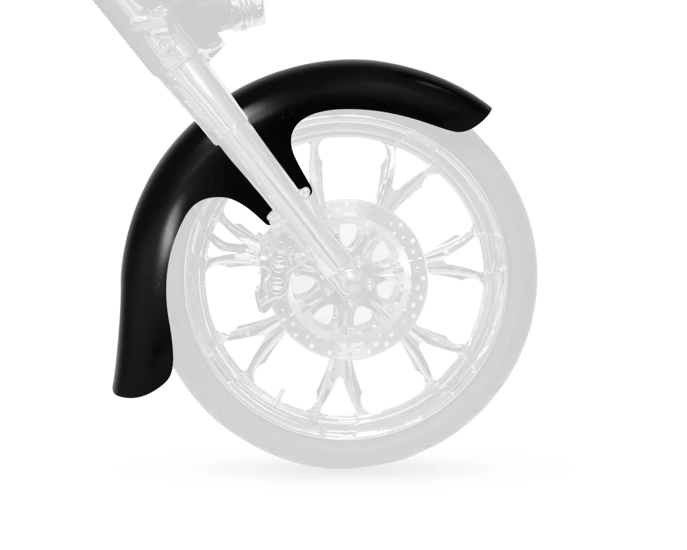 Big Wheel Front Fender Fit Kit for H-D® 2014-2016 Street Glide, Road Glide and Road King - Image 7