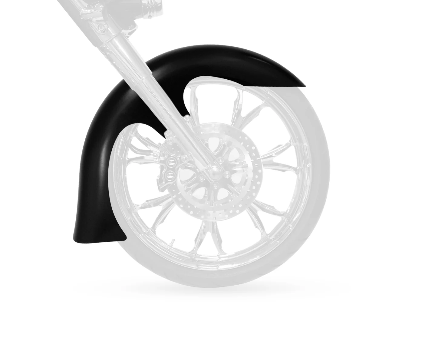 Big Wheel Front Fender for H-D® 1983-2013 Street Glide, Road Glide and Road King - Image 10
