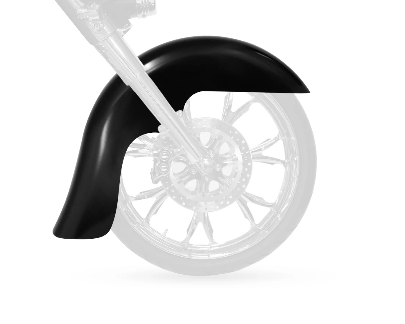 Big Wheel Front Fender for H-D® 1983-2013 Street Glide, Road Glide and Road King - Image 6