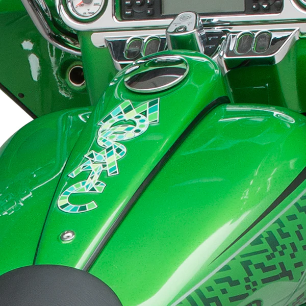 Curvaceous Metal Dash for H-D® 1997-2025 Street Glide (FLHT, FLHX) and Road Glide (FLTR) - Image 12