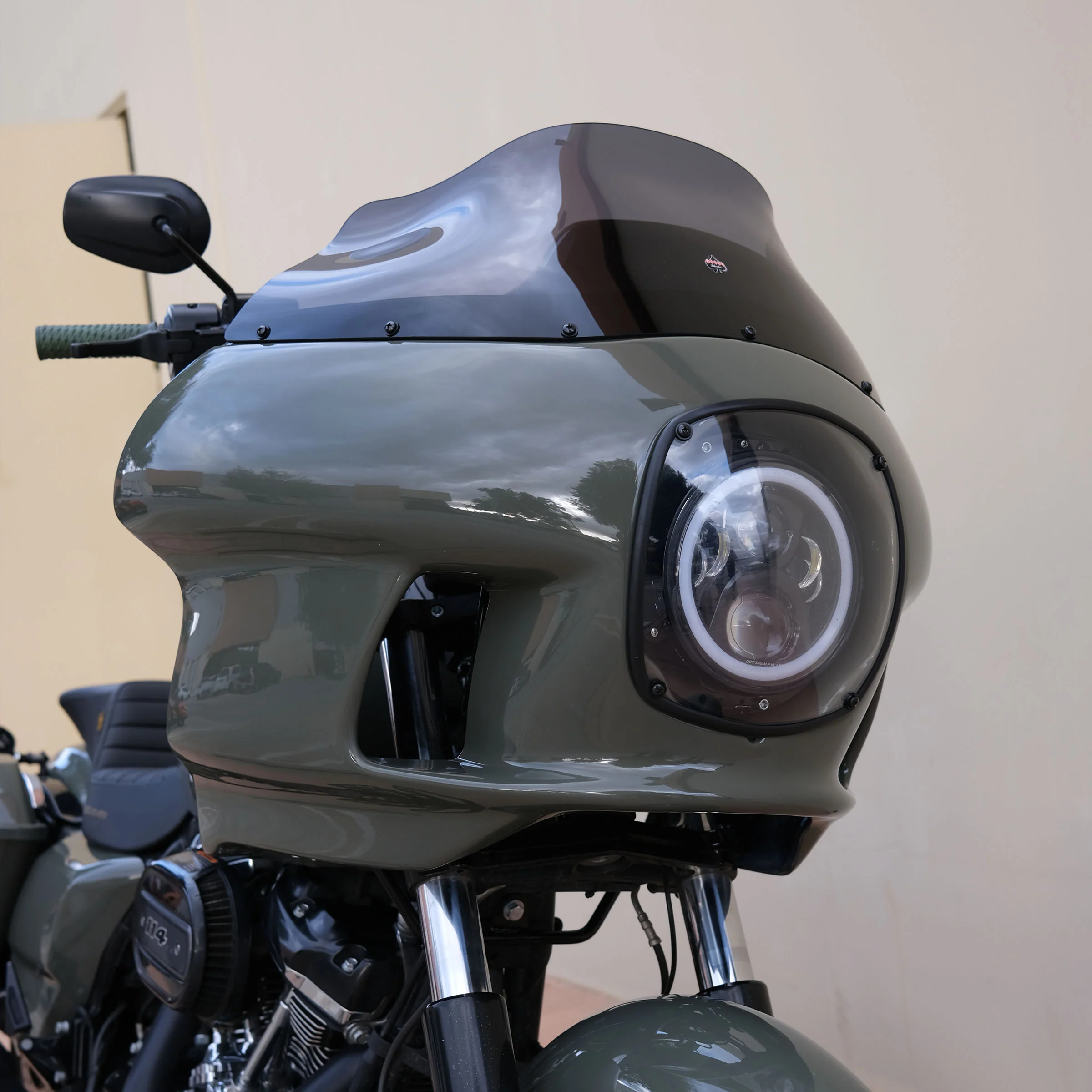Fairing Headlight Cover for Harley-Davidson® FXRP, FXRT and FXRD Style Fairings - Image 4