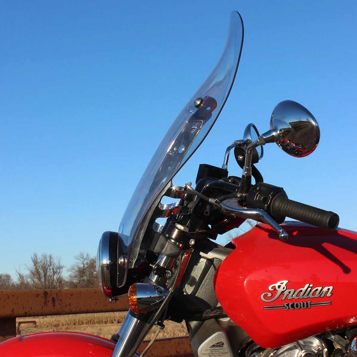 FlareĀ® Windshield Air Management Kit for IndianĀ® 2015-2024 Scout - Image 5