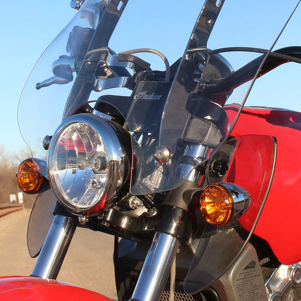 FlareĀ® Windshield Air Management Kit for IndianĀ® 2015-2024 Scout - Image 7