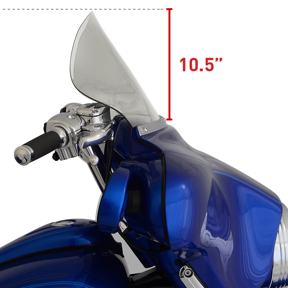 Flare® Windshield for Harley-Davidson® 1996-2013 Street Glide (FLHT, FLHX) - Image 16