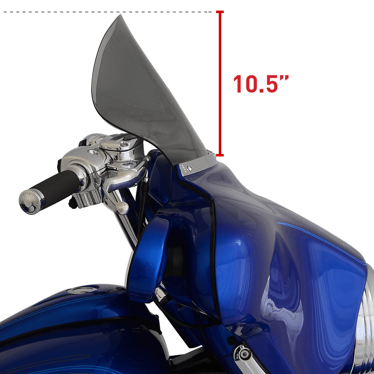 Flare® Windshield for Harley-Davidson® 1996-2013 Street Glide (FLHT, FLHX) - Image 17