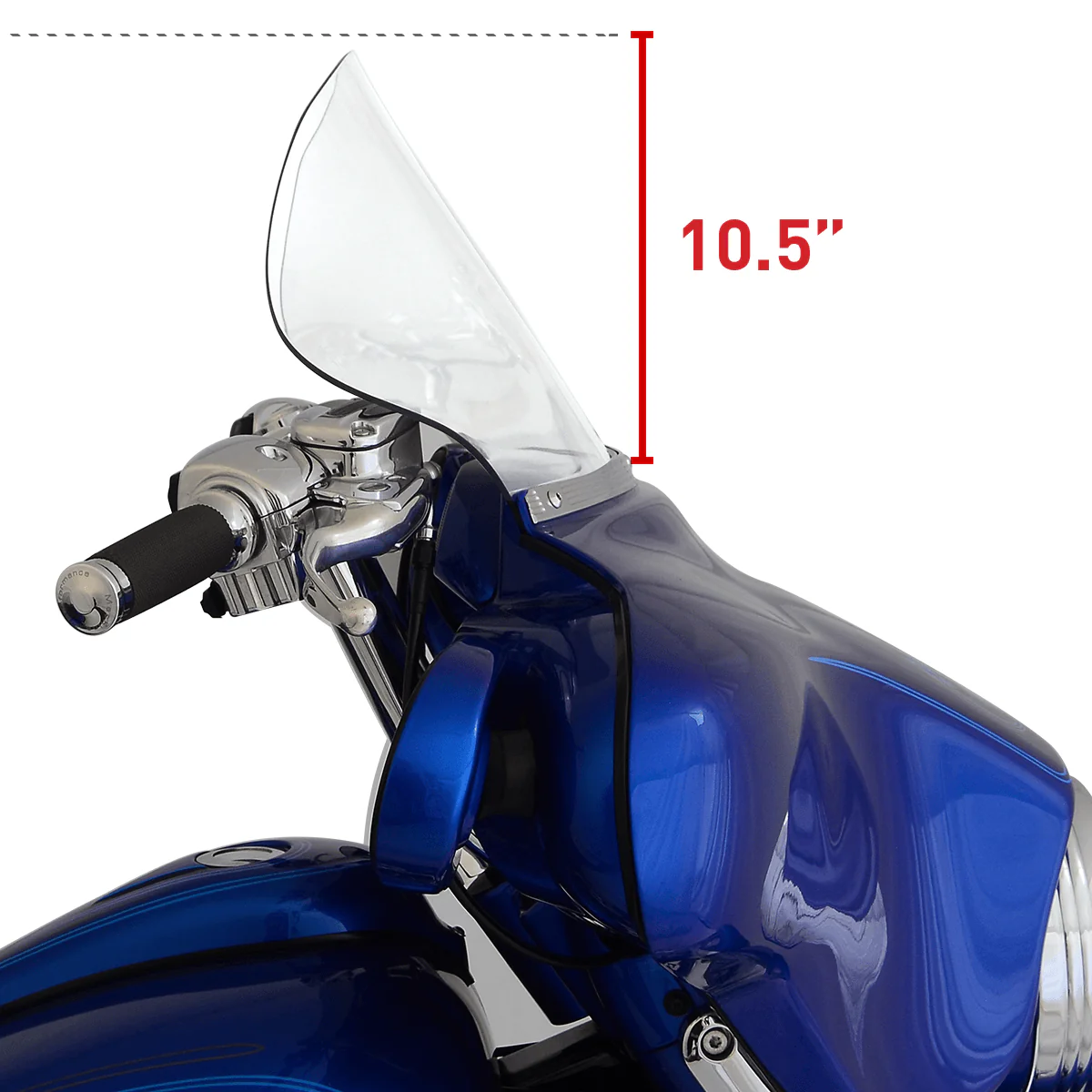 Flare® Windshield for Harley-Davidson® 1996-2013 Street Glide (FLHT, FLHX) - Image 18