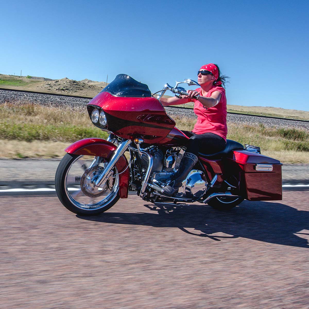FlareĀ® Windshield for Harley-DavidsonĀ® 1998-2013 Road Glide (FLTR) - Image 8