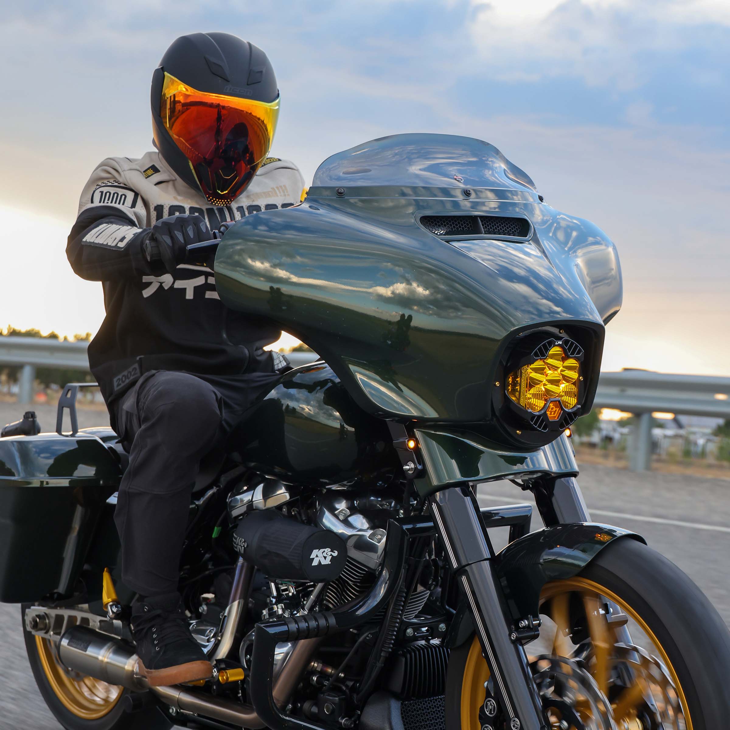 Flare® Windshield for Harley-Davidson® 2014-2025 Street Glide (FLHT, FLHX) - Image 4