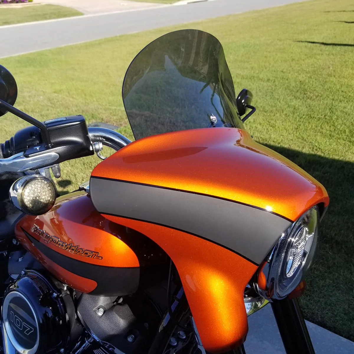 Flare® Windshield for Harley-Davidson® 2018-2024 Sport Glide - Image 5