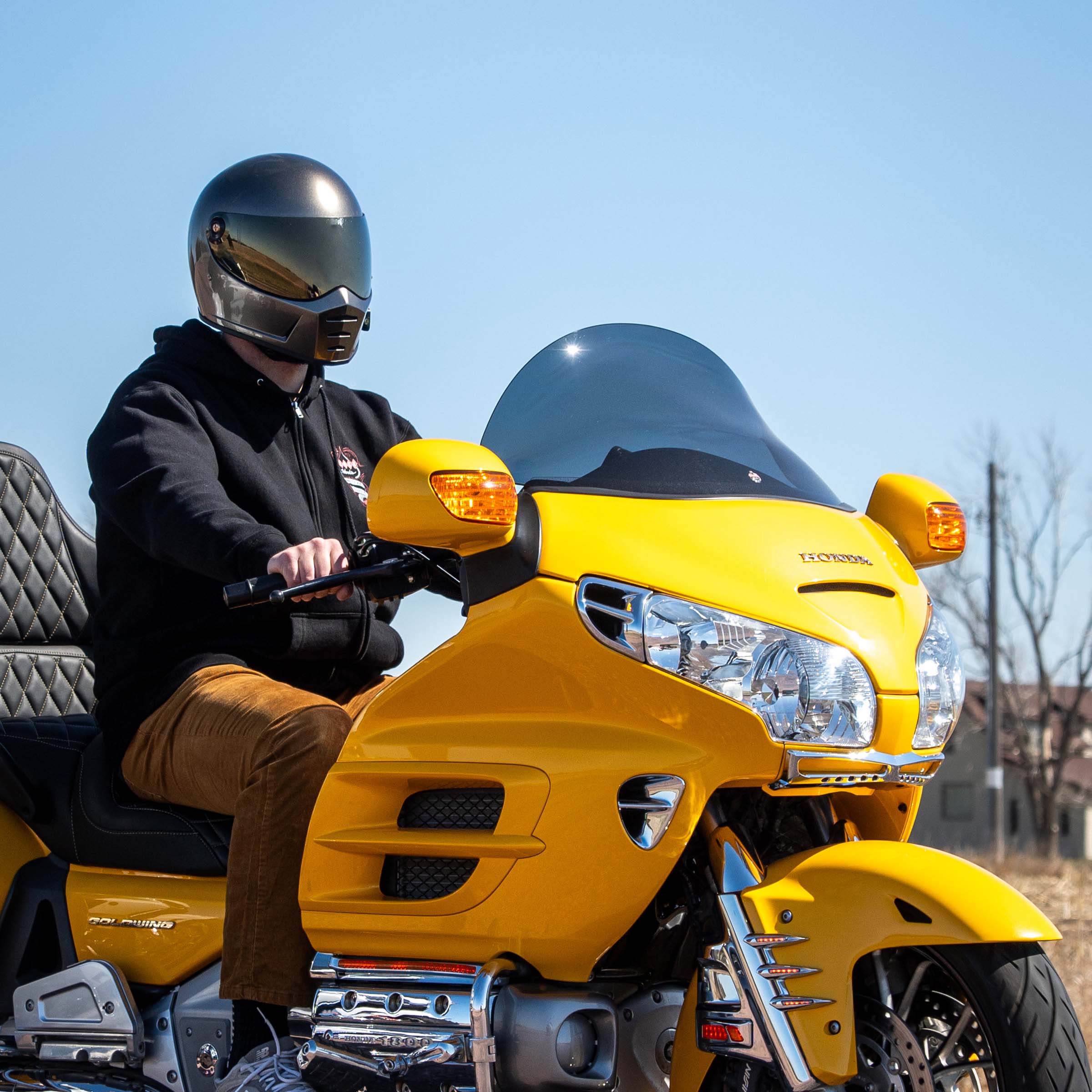 Flare® Windshield for Honda® 2001-2017 Gold Wing - Image 6