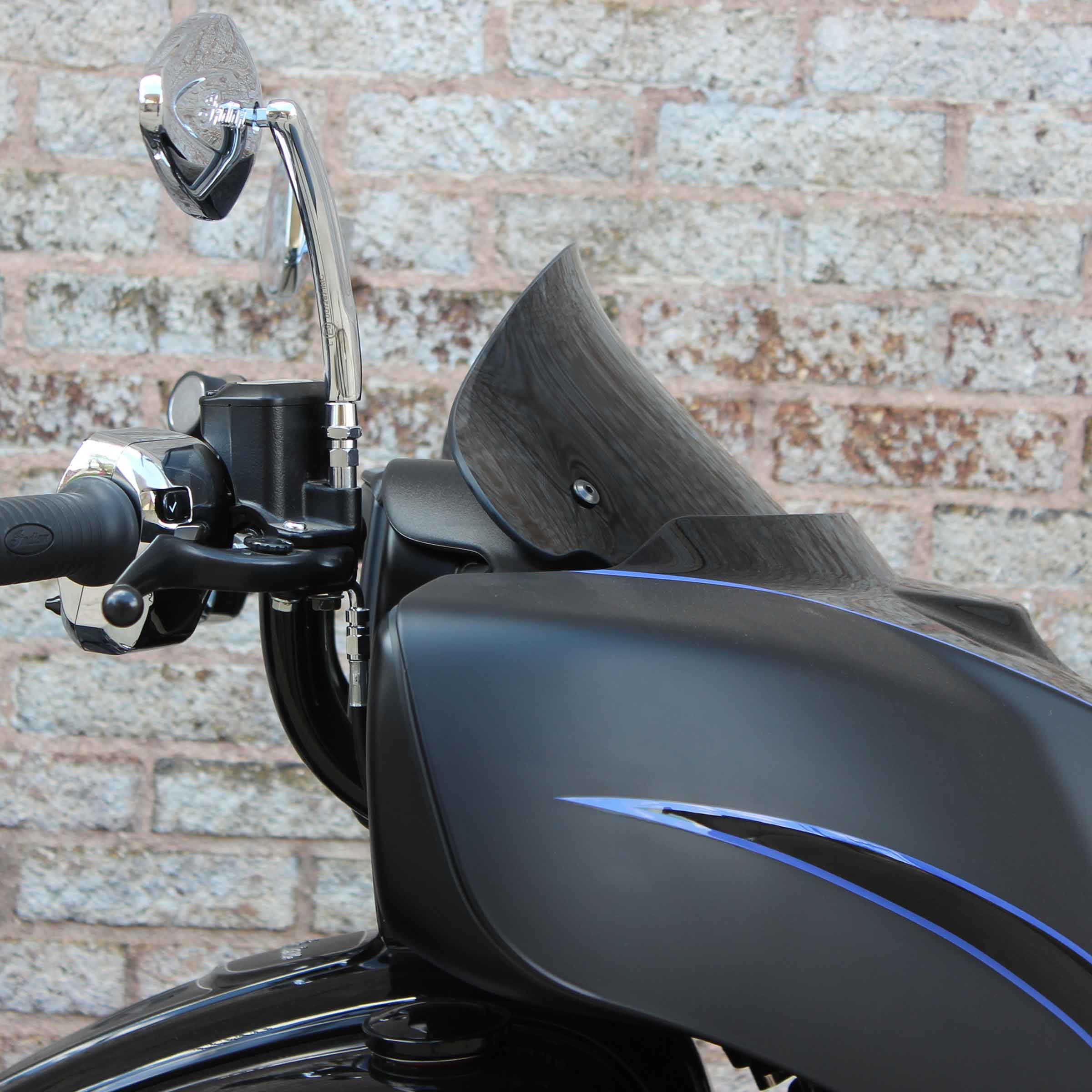 FlareĀ® Windshield for IndianĀ® 2014-2026 Chieftain and Roadmaster - Image 4