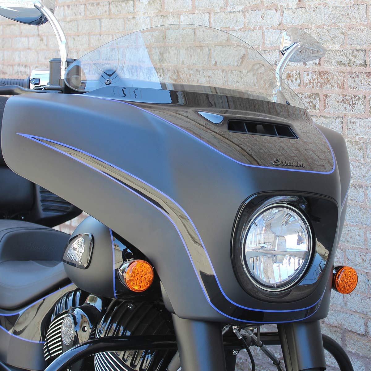 FlareĀ® Windshield for IndianĀ® 2014-2026 Chieftain and Roadmaster - Image 7