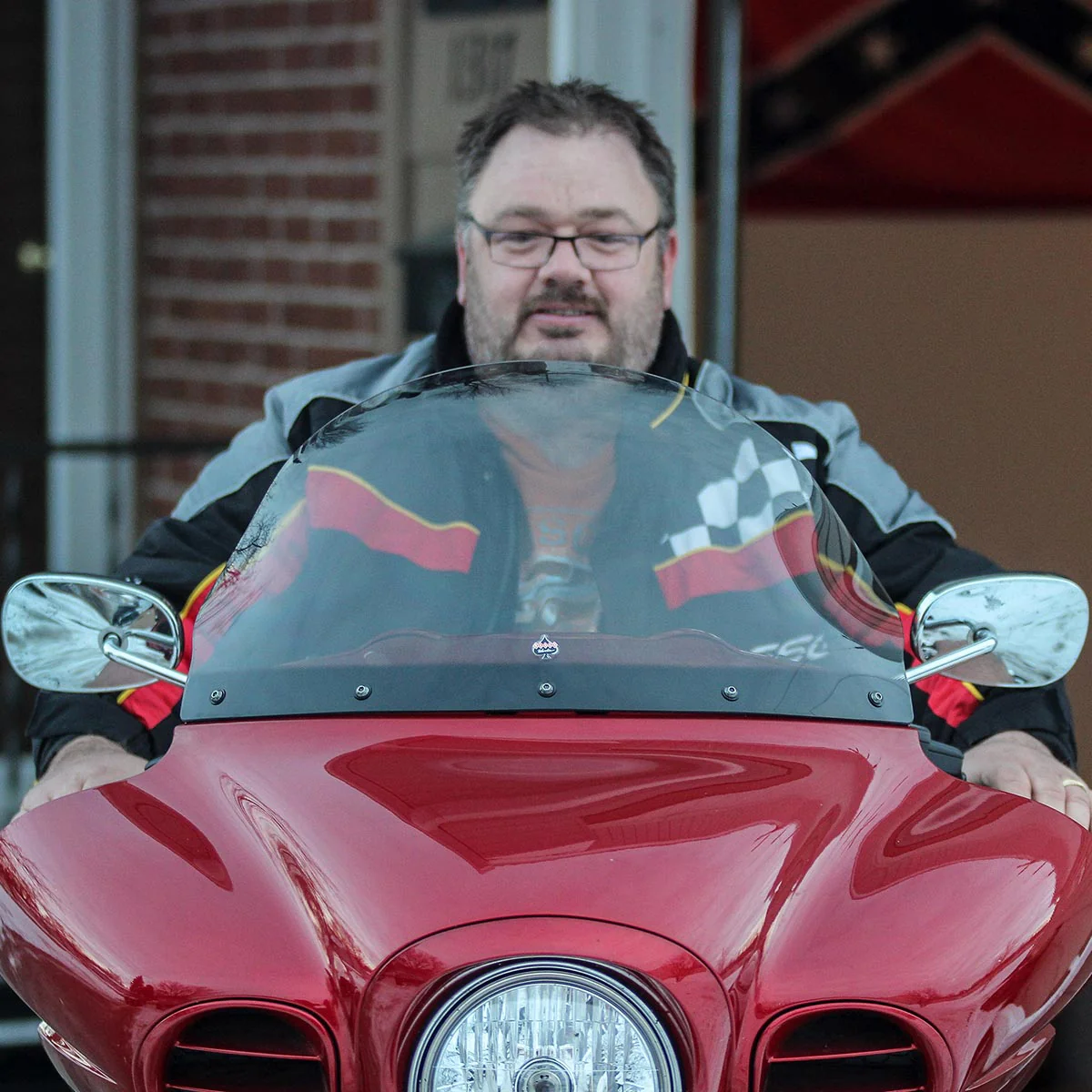 Flare® Windshield for Kawasaki® 2009-2024 Vaquero and Voyager - Image 6