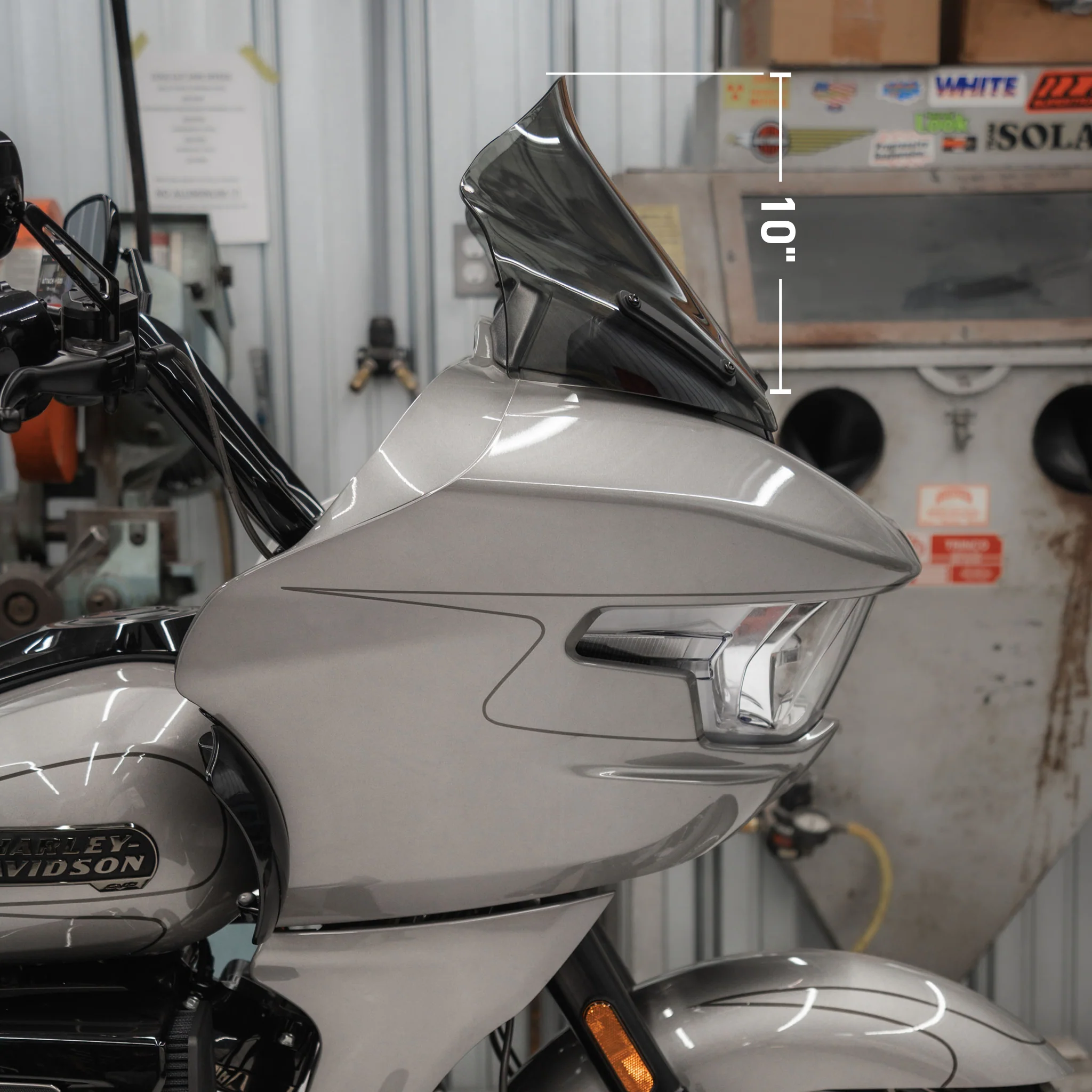FlareĀ® Windshield for Harley-DavidsonĀ® 2023.5-2026 Road Glide (FLTR) - Image 5