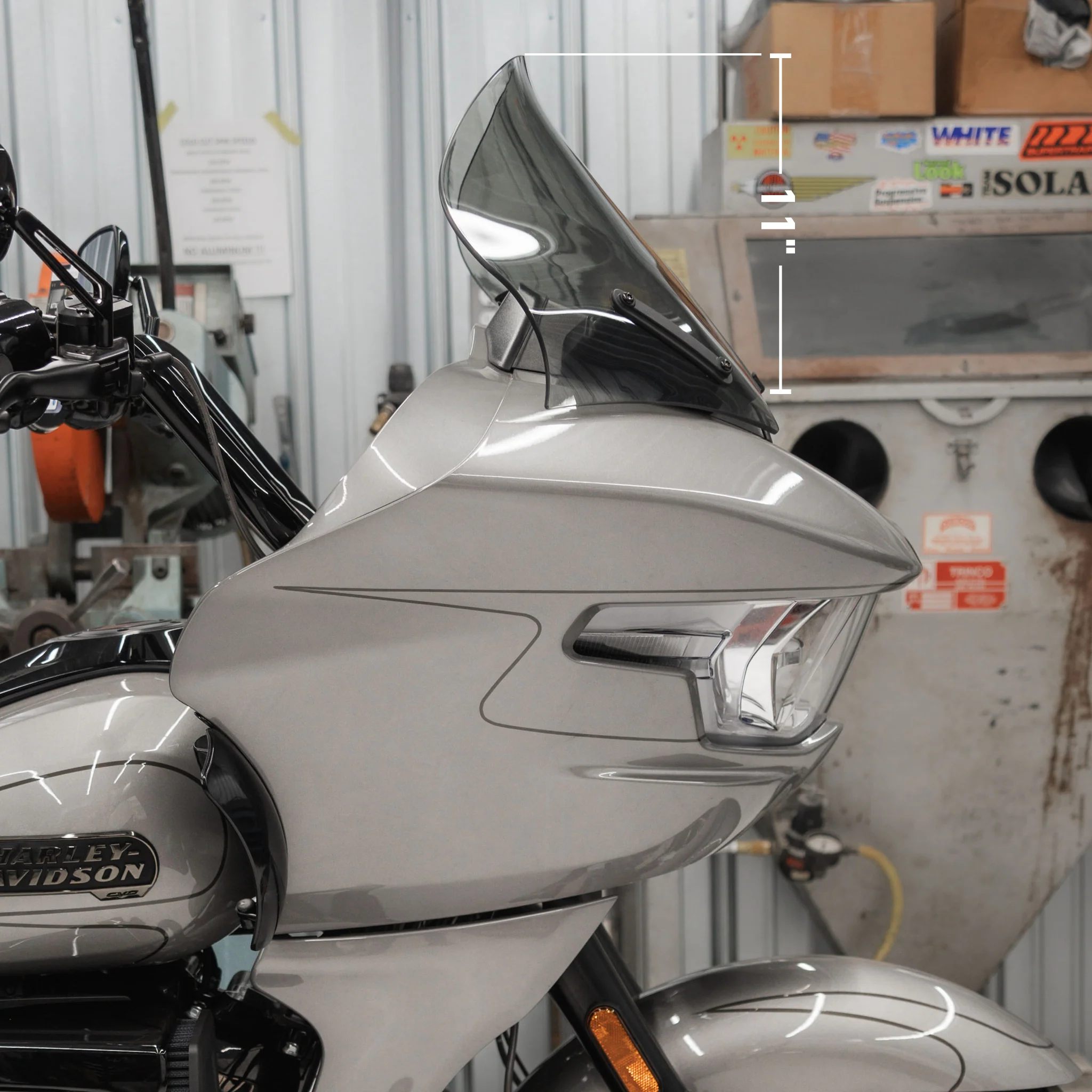 FlareĀ® Windshield for Harley-DavidsonĀ® 2023.5-2026 Road Glide (FLTR) - Image 6