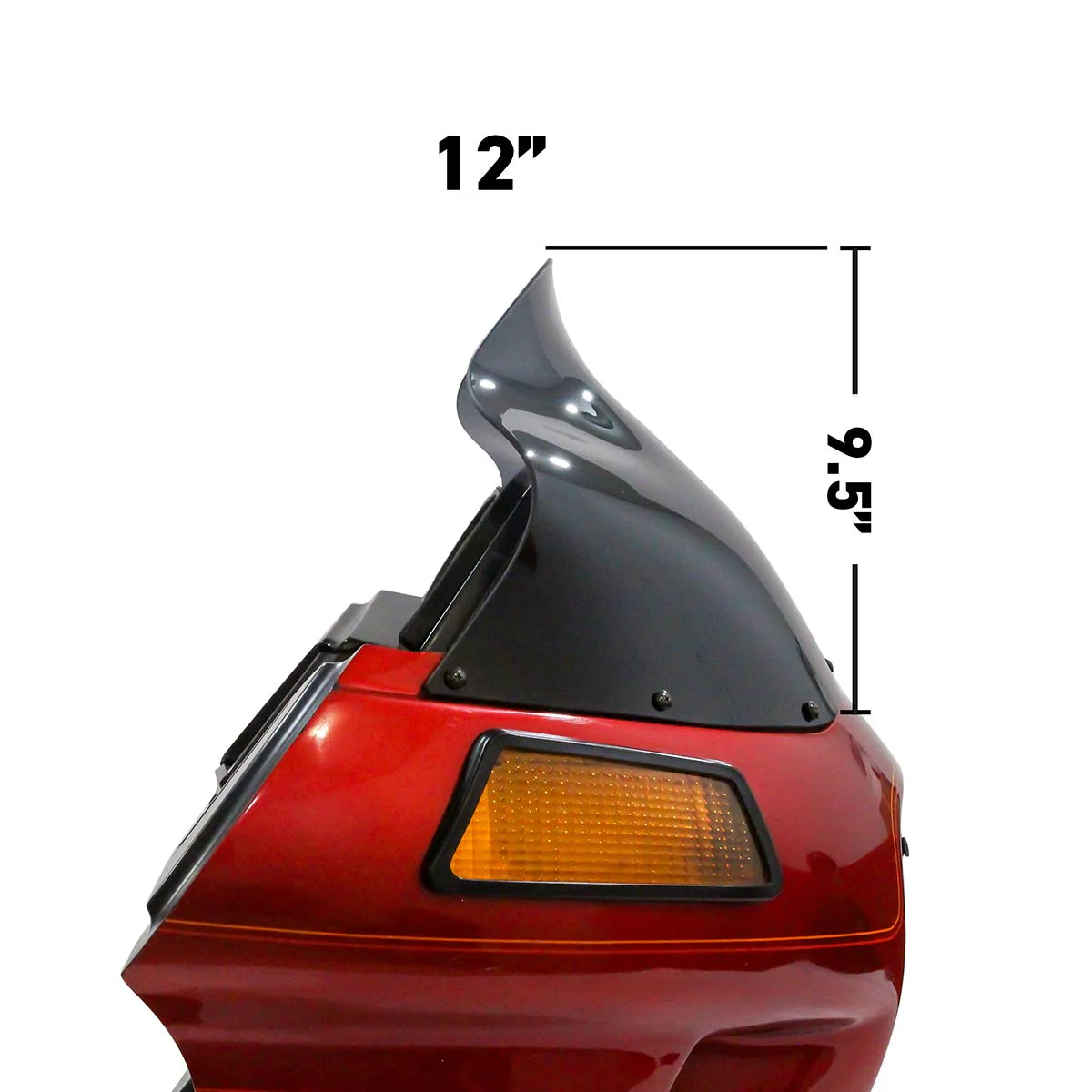 FlareĀ® Windshield for Harley-DavidsonĀ® FXRP, FXRT and FXRD Style Fairings - Image 10