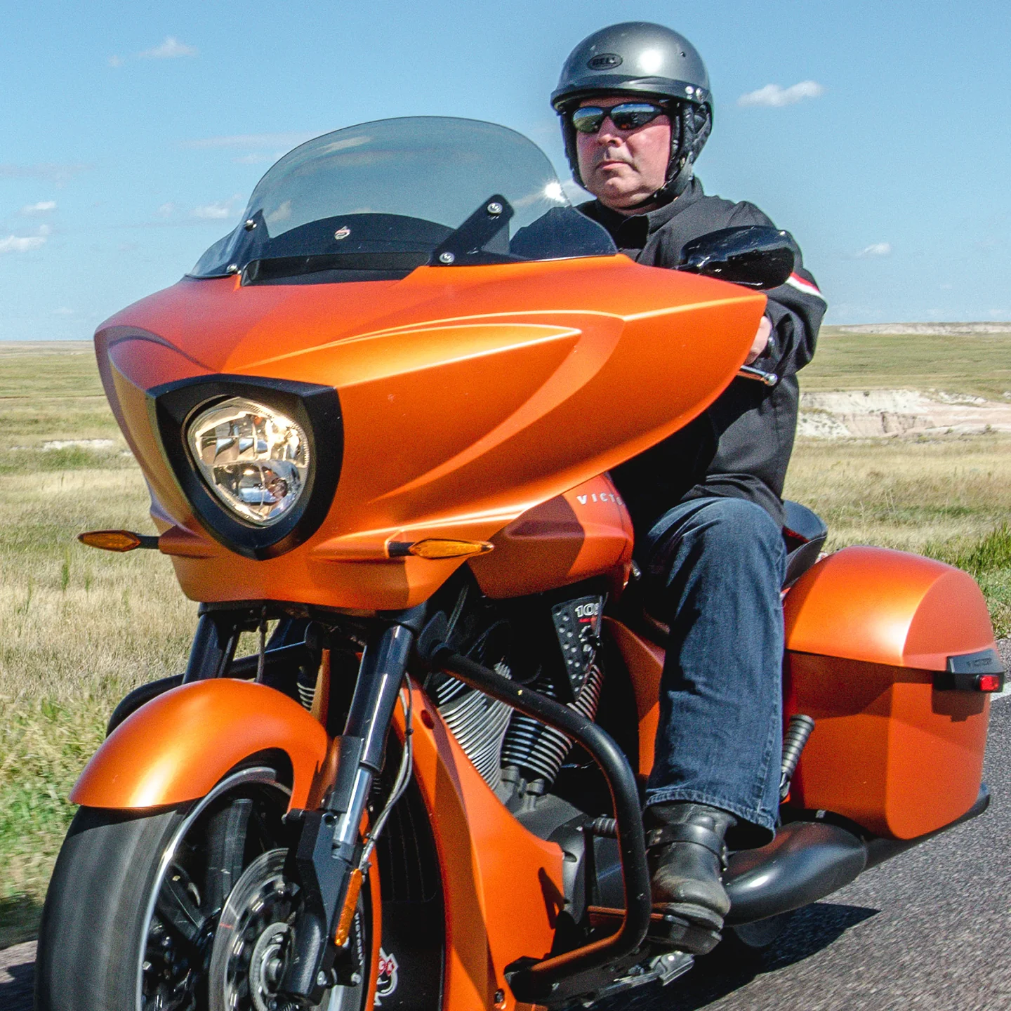 Flare® Windshield For Victory® 2010-2017 Cross Country and Magnum - Image 7