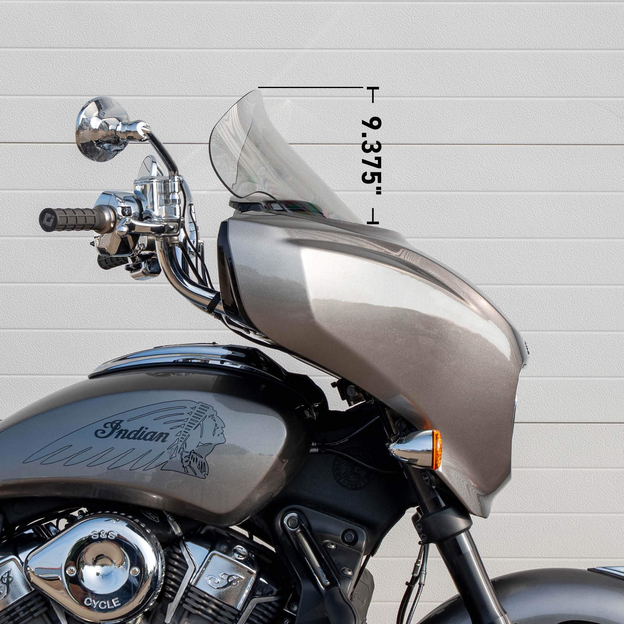 Flare® Windshield for Indian® 2025-2026 Chieftain & Roadmaster PowerPlus - Image 4