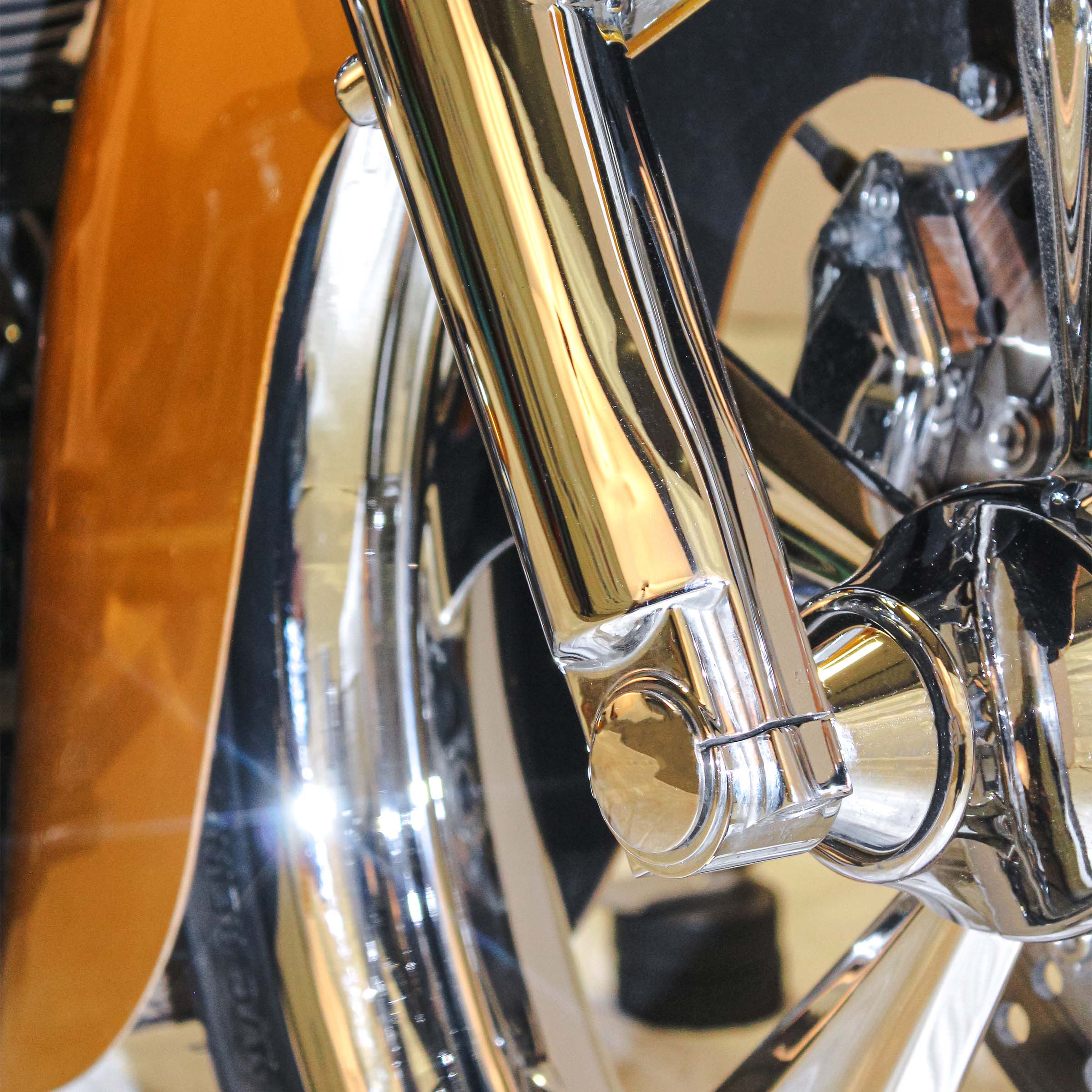Fork-N-Finish Piece - Lower Fork Leg Cap for H-D® 2000-2013 Street Glide, Road Glide and Road King - Image 10