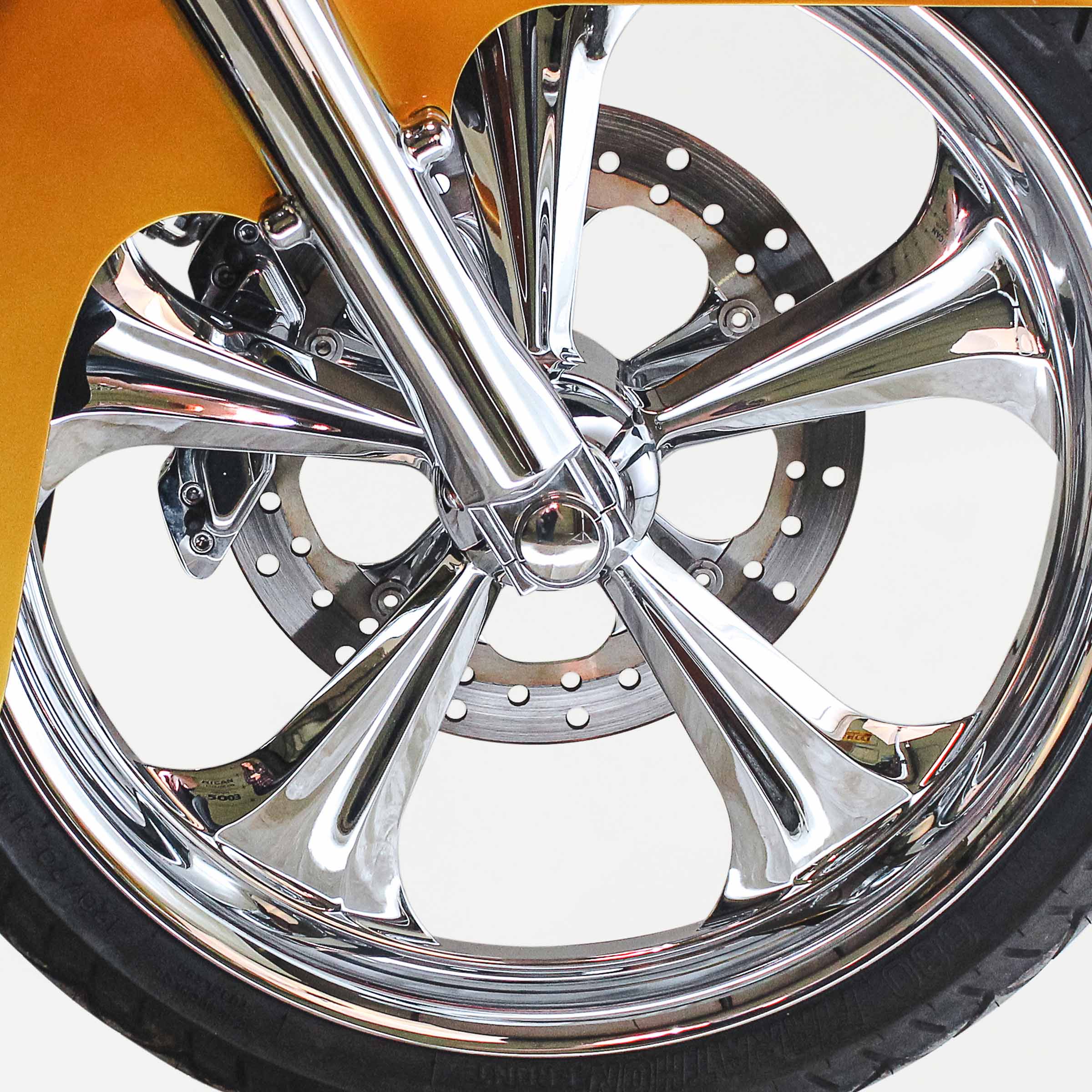 Fork-N-Finish Piece - Lower Fork Leg Cap for H-D® 2000-2013 Street Glide, Road Glide and Road King - Image 9