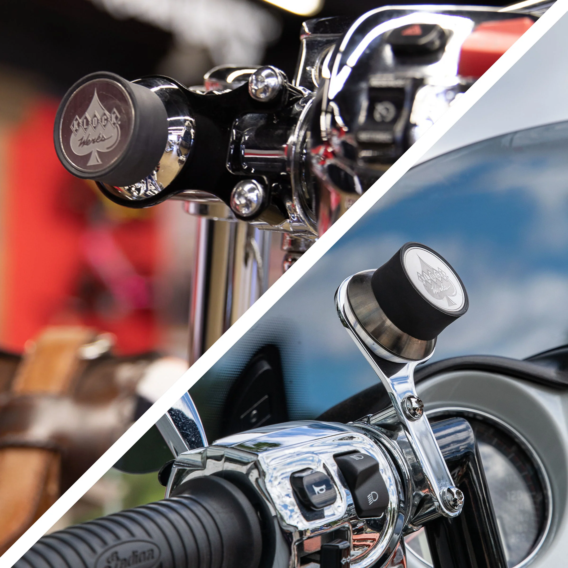 iOmounts® Magnetic Phone Mount for Indian® 2014-2026 Chief, Chieftain, Roadmaster and Springfield