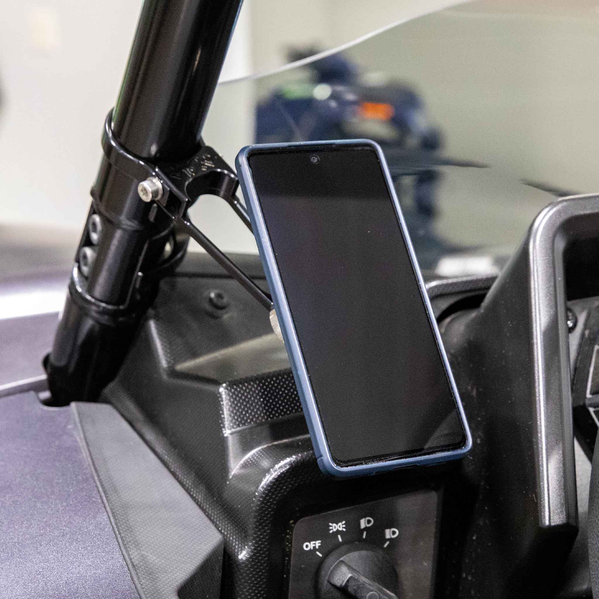 iOmounts® Offset Roll Cage Magnetic UTV Phone Mount - Image 8