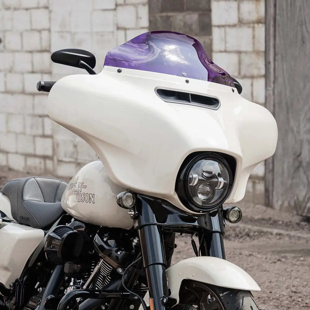 Kolor FlareĀ® Windshield for Harley-DavidsonĀ® 2014-2025 Street Glide (FLHT, FLHX) - Image 56