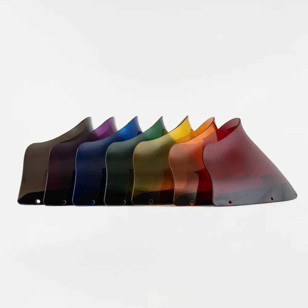 Kolor FlareĀ® Windshield for Harley-DavidsonĀ® FXRP Style Fairings - Image 13