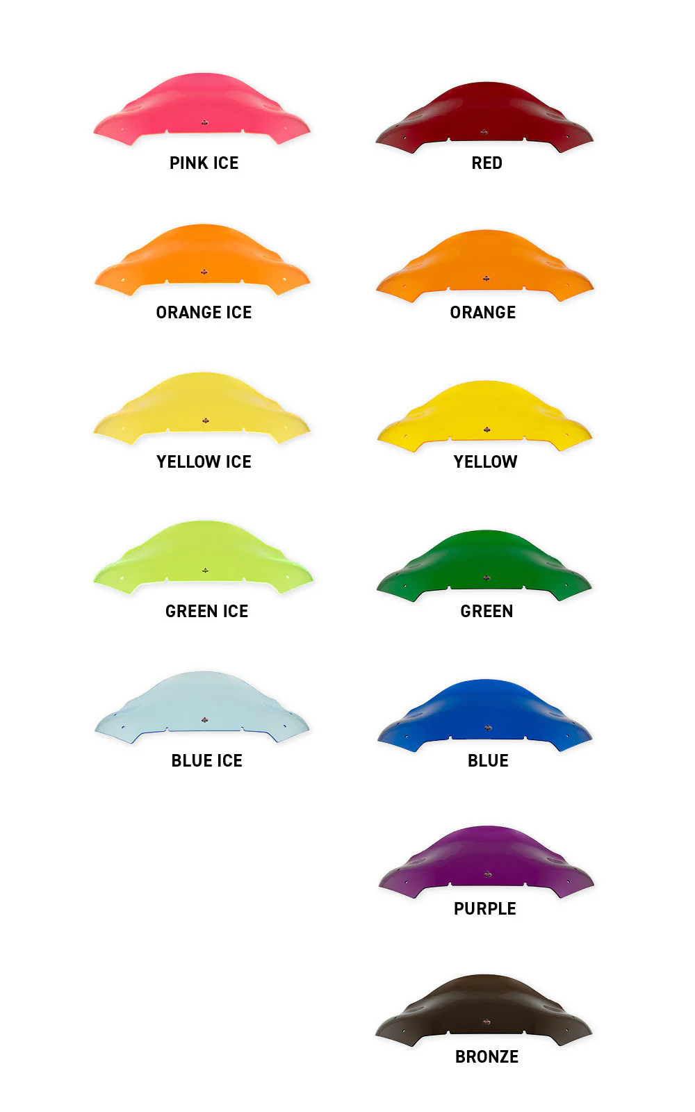 Kolor FlareĀ® Windshield for Harley-DavidsonĀ® 2023.5-2026 Road Glide (FLTR) - Image 74