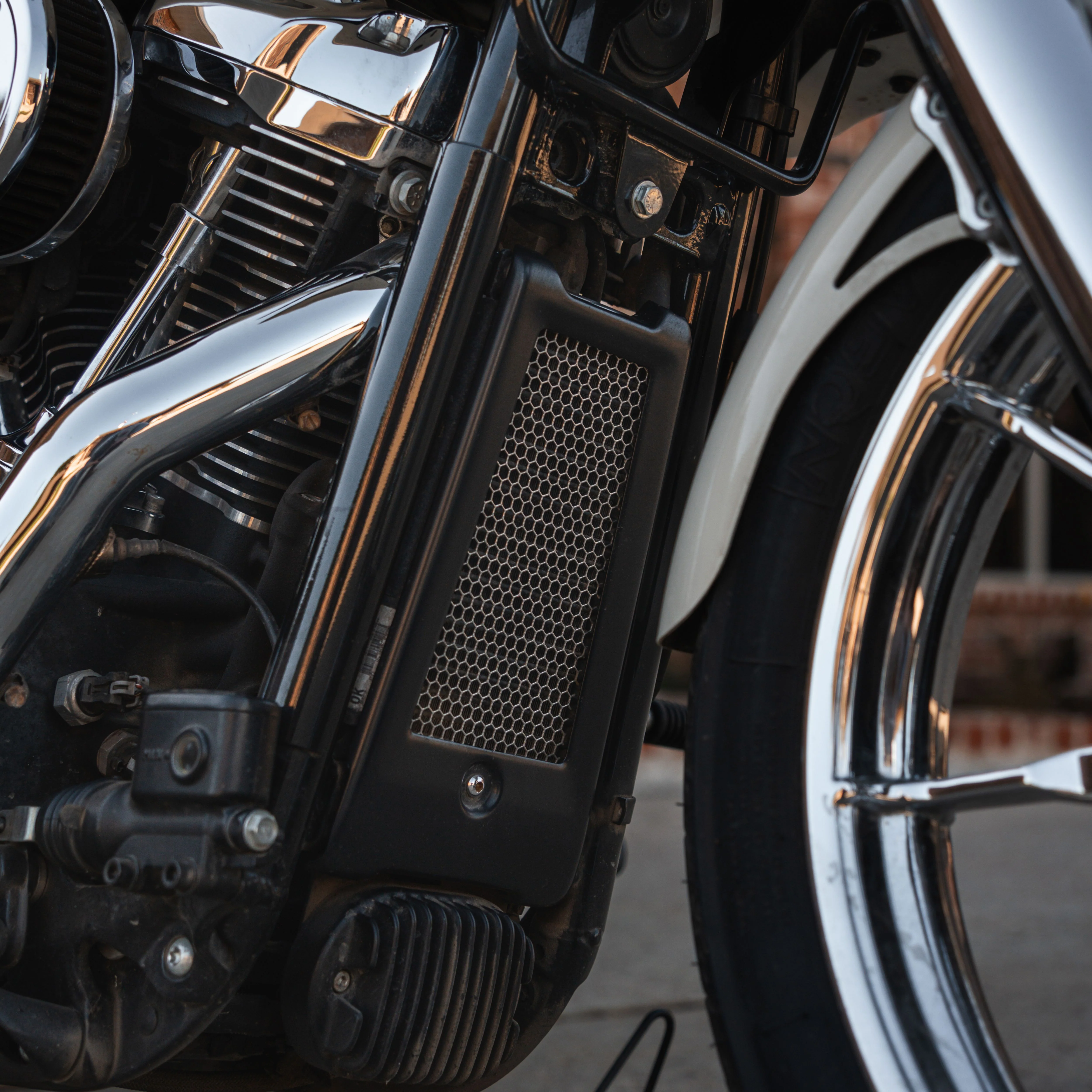 Oil Cooler Guard for Harley-Davidson® 2018-2026 Softail Models - Image 3