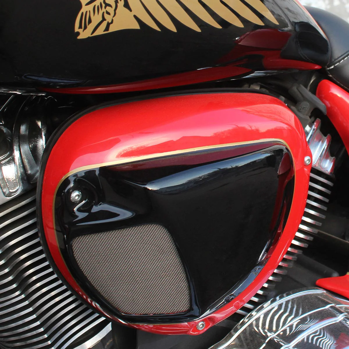 Reytelo Air Cleaner Cover for IndianĀ® 2014-2026 Chief, Chieftain, Roadmaster and Springfield - Image 4