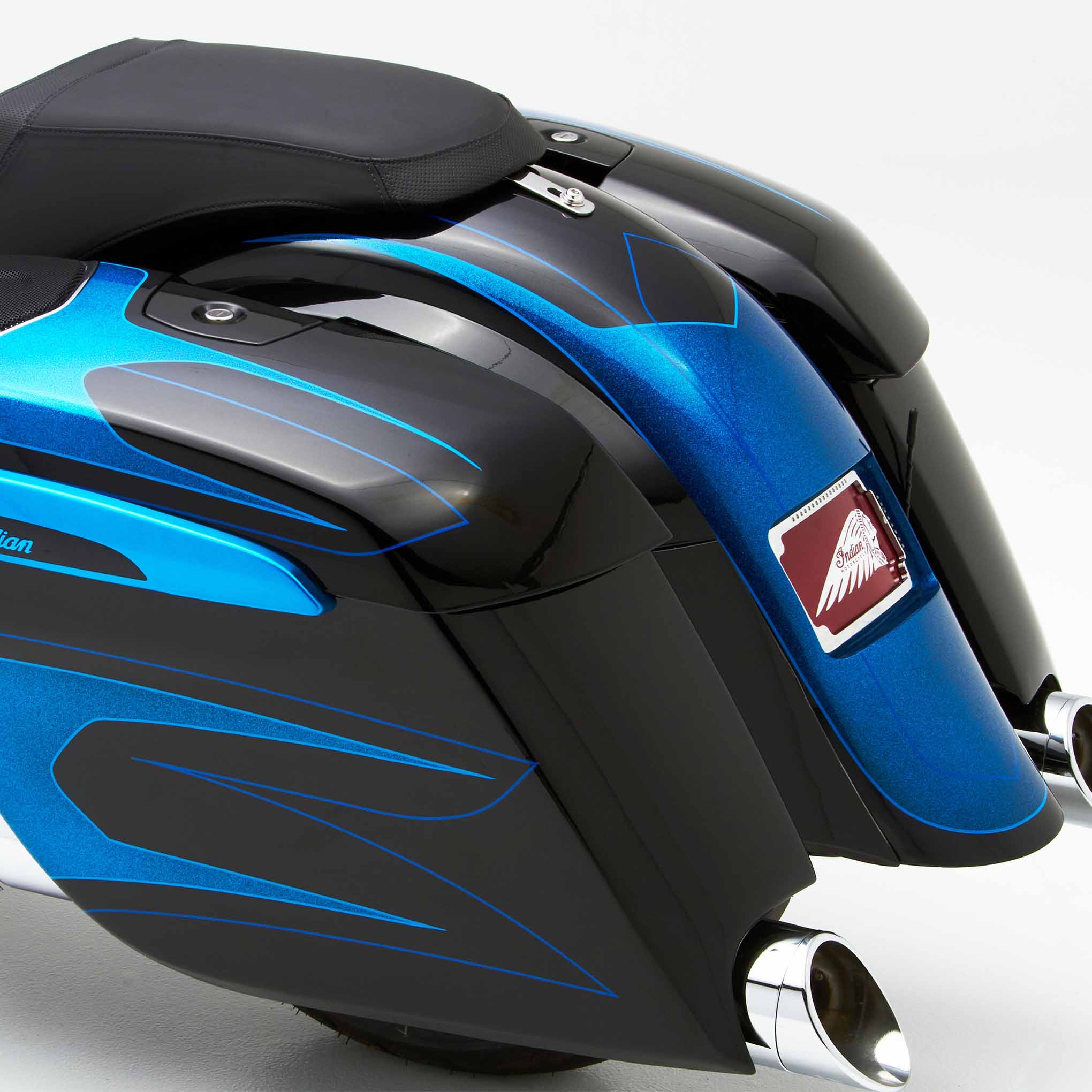 Reytelo Bag Extensions for 2019+ IndianĀ® Chieftain, Roadmaster, Springfield, Challenger and Pursuit - Image 5