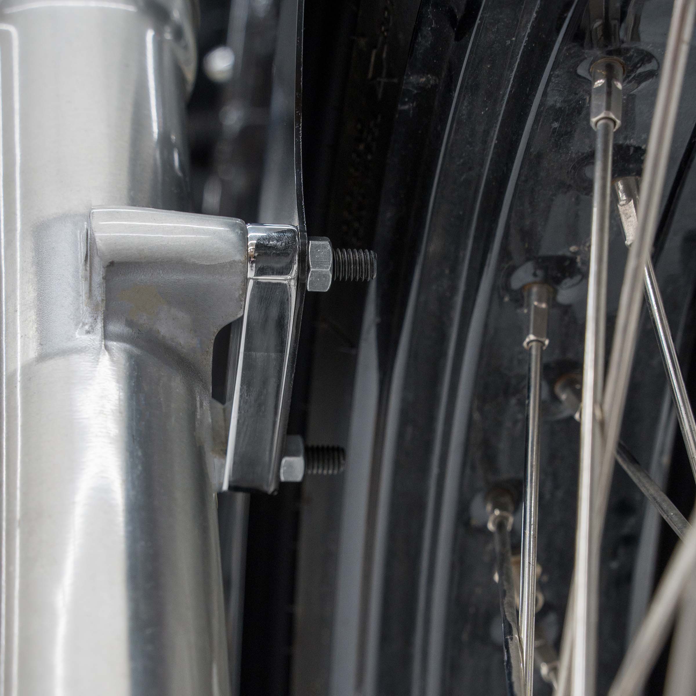 Tire Hugger Front Fender Mounting Blocks for H-DĀ® 1984-2015 Softail and 1993-2005 Dyna - Image 4