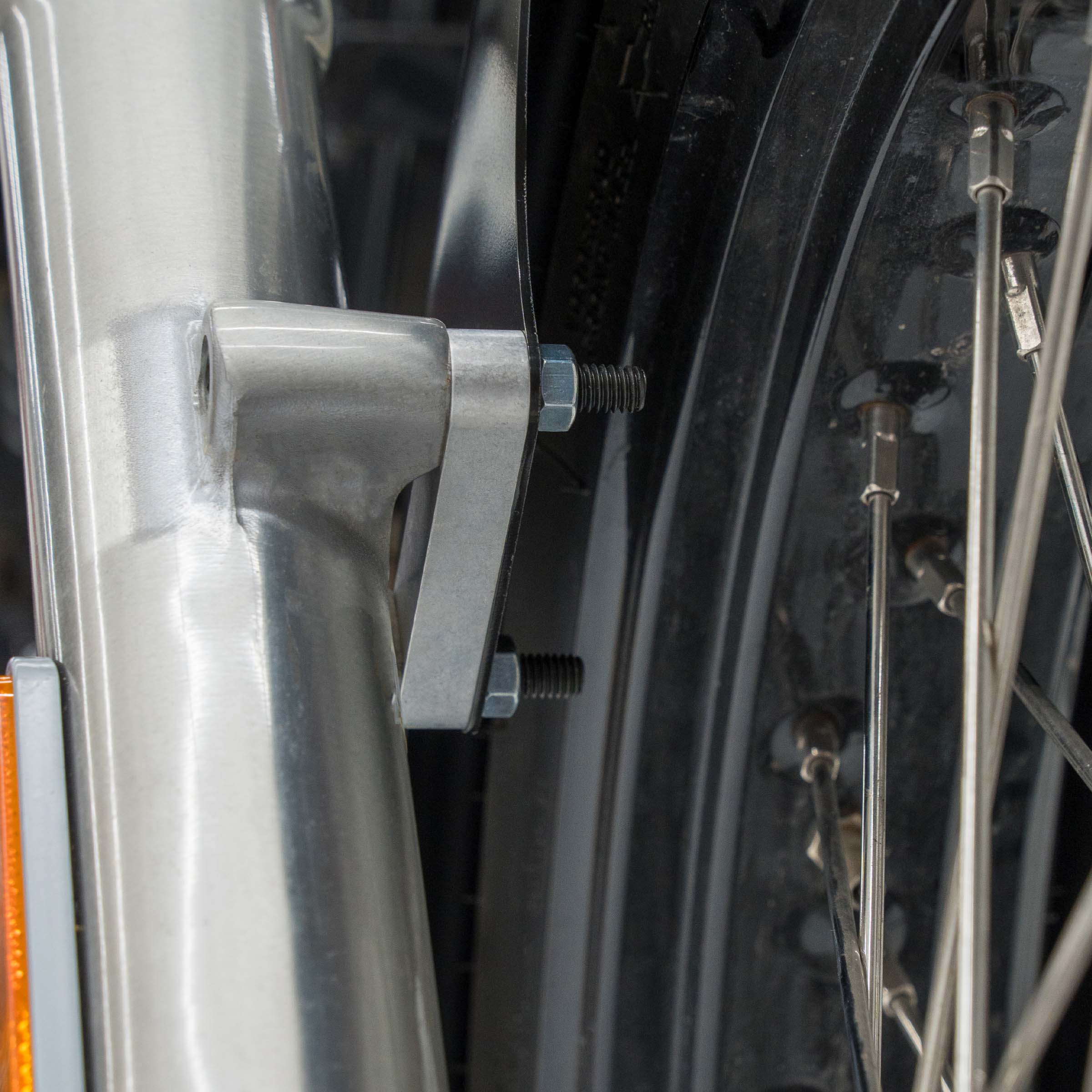 Tire Hugger Front Fender Mounting Blocks for H-DĀ® 1984-2015 Softail and 1993-2005 Dyna - Image 7