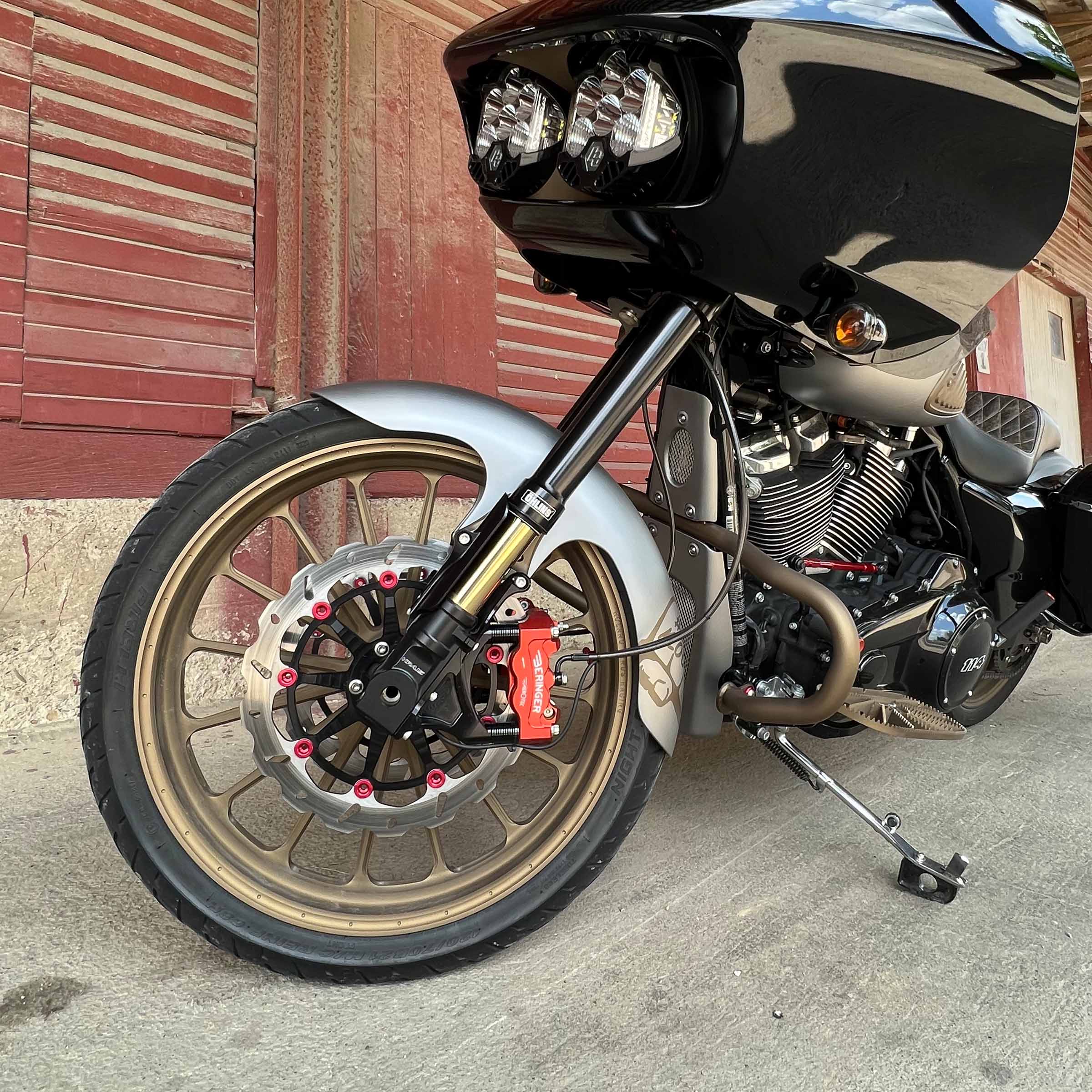 Steadfast Tire Hugger Front Fender Mounting Blocks H-D ® 2014-2026 Street Glide Road Glide Road King - Image 12