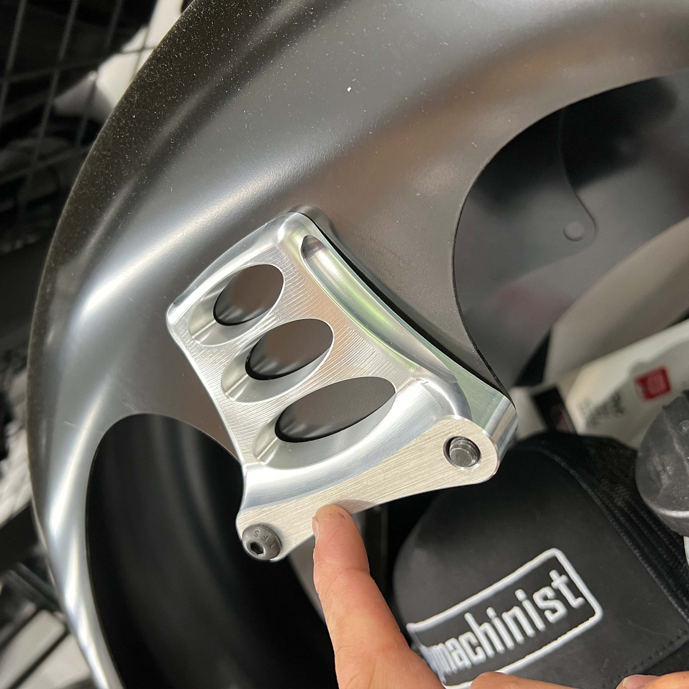 Steadfast Tire Hugger Front Fender Mounting Blocks H-D ® 2014-2026 Street Glide Road Glide Road King - Image 13