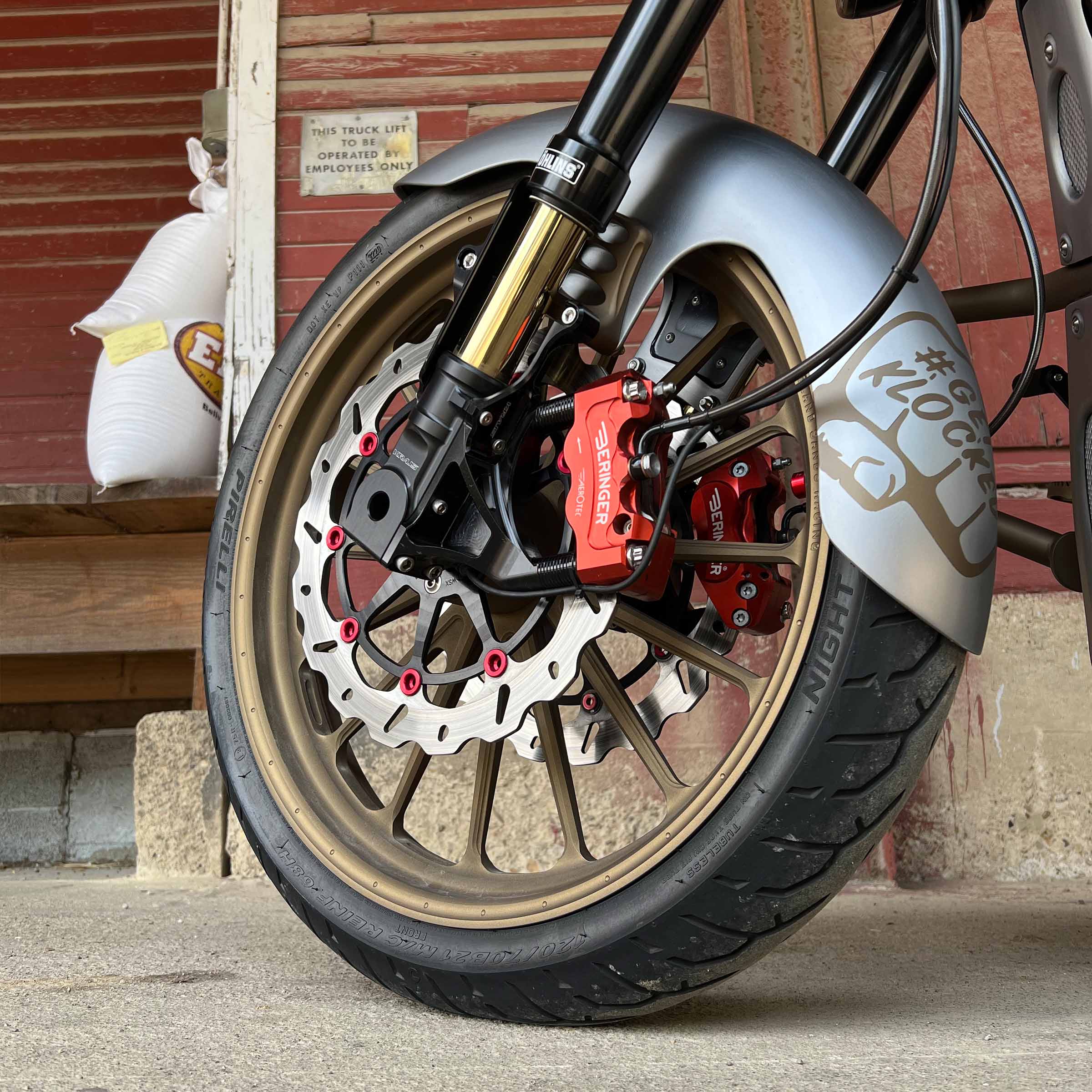 Steadfast Tire Hugger Front Fender Mounting Blocks H-D ® 2014-2026 Street Glide Road Glide Road King - Image 14