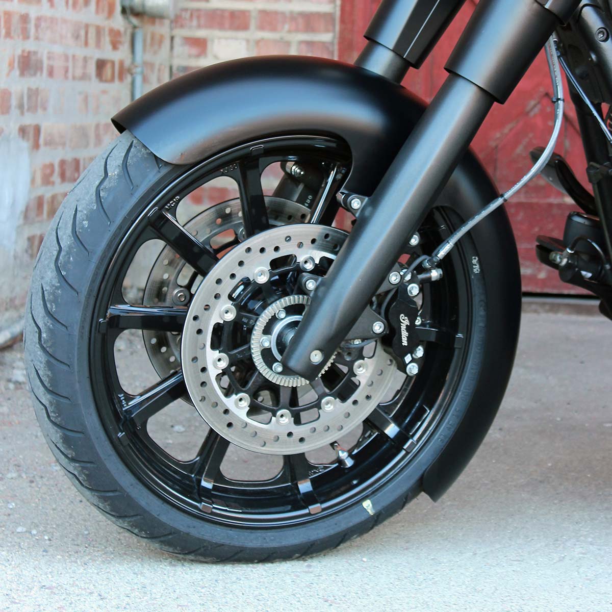 Tire Hugger Front Fender Fit Kit for Indian® 2014-2026 Chief, Chieftain, Roadmaster and Springfield - Image 4