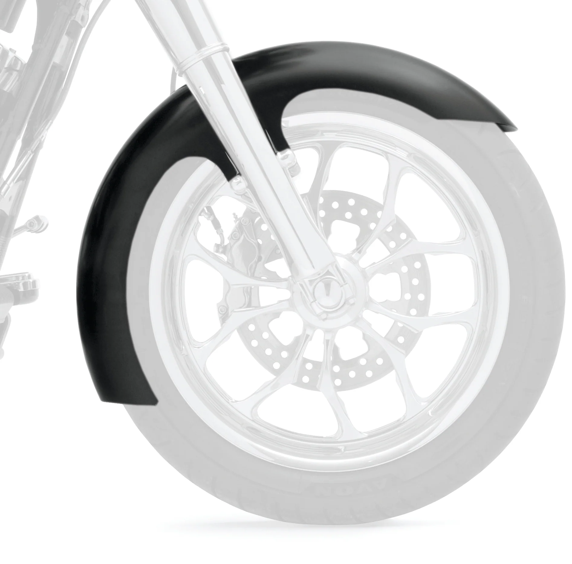 Tire Hugger Front Fender for H-D® 1983-2013 Street Glide, Road Glide and Road King - Image 4