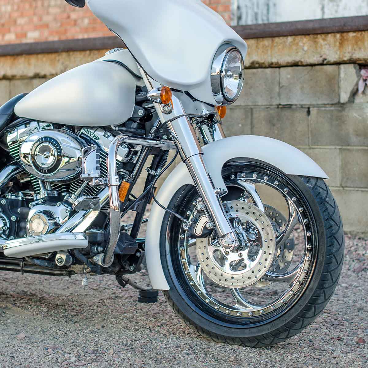 Tire Hugger Front Fender for H-D® 1983-2013 Street Glide, Road Glide and Road King - Image 5